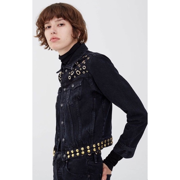 Agolde Reputation Studded Overtone Jacket - Picture 7 of 16